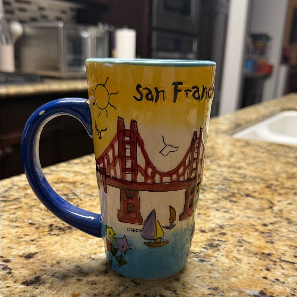 Colorful Cityscape Mug - Picture 2 of 9